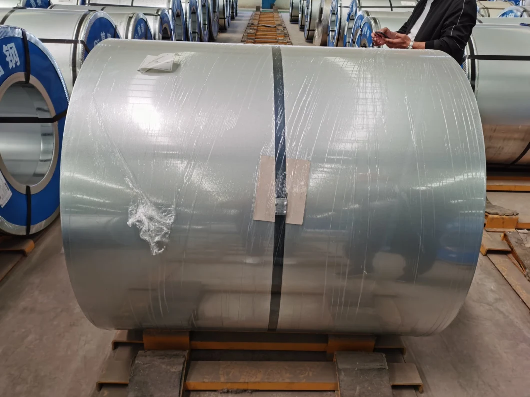 Dx51d Galvanized Zinc Coated Gi Steel Coil G550 275g Galvalume Aluzinc Gl Steel Sheet Cold Rolld Color Coated Carbon Steel PPGI Coils for Roofing Sheet Roll