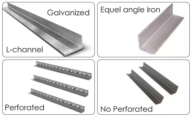 Angle Steel ASTM A36 A53 Q235 Q345 Carbon Equal Angle Steel Galvanized Iron L Shape Mild Steel Angle Bar Q235 Q345 Mild Carbon Steel 40X40X4mm Steel Angle Bar