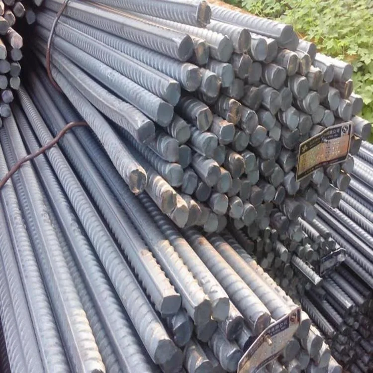 Factory Direct Sales HRB400 B500b Gr40 Gr60 Thread Steel Deformed Iron Steel Rebar for Construction