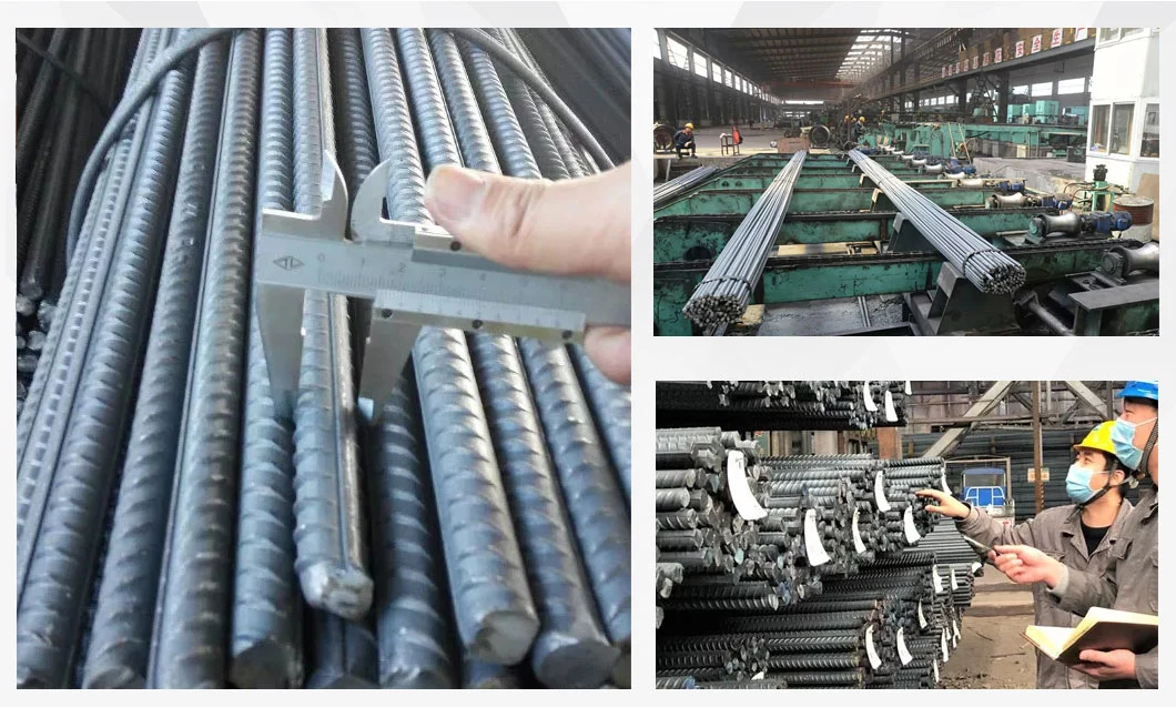 Factory Q195, Q235, Q345 ASTM A615 Grade 60 HRB400 E/500e S355 HRB335 1/2′′ 6/8/10/12mm Deformed Steel Bar Rod Hot Rolled Steel Rebar in Stock CE Certificate