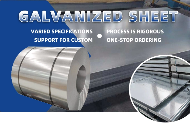 Cold/Hot Rolled Gi ASTM Dx51d Dx52D Dx53D DC51D +Az40 80 100 120 150 275 S350gd S550gd G350 G550 SPCC SGCC Hot-DIP Galvanized Steel Sheet/Al-Mg-Zn Coil/Strip