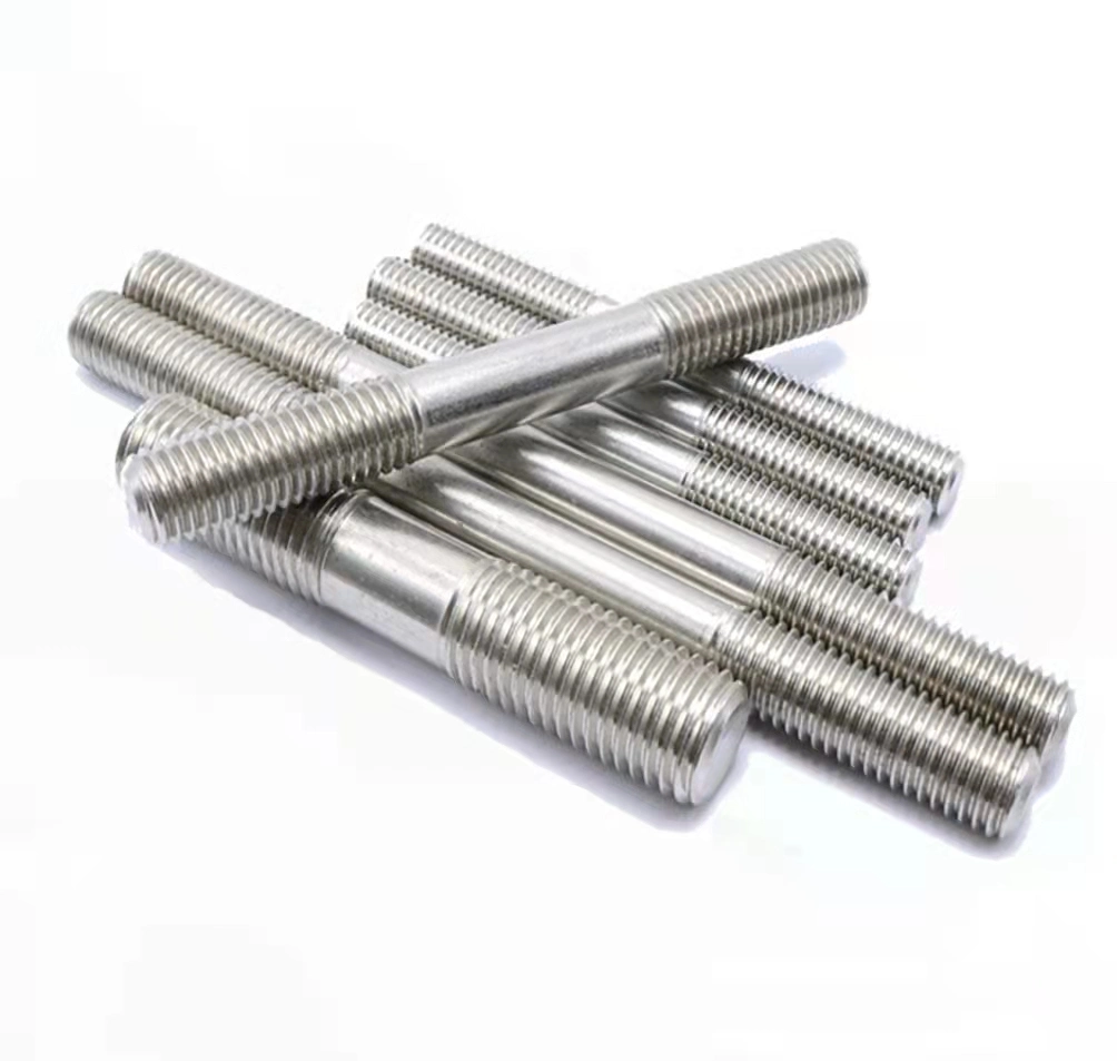 Basic Customization GB897 GB898 899 900 901 953 Alloy Stainless Steel Stud Bolt Slender Double End Stud Threaded Rods with Driver Stud Auto Spare Parts