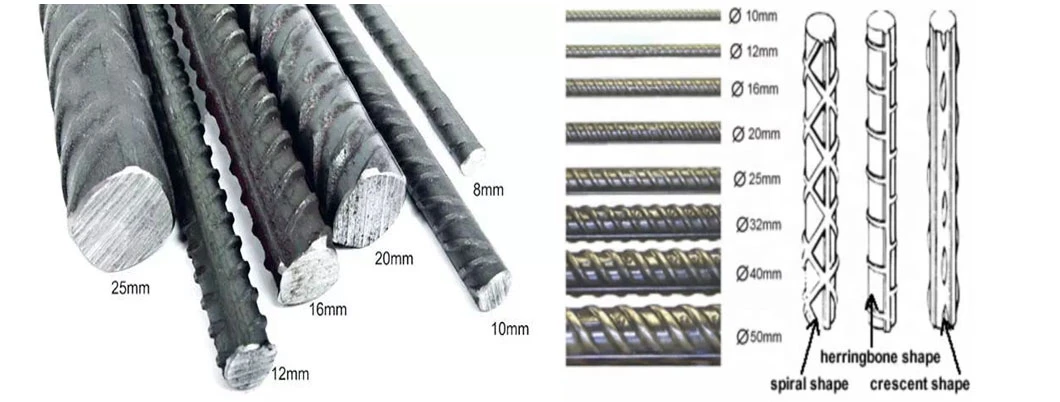 Factory Q195, Q235, Q345 ASTM A615 Grade 60 HRB400 E/500e S355 HRB335 1/2′′ 6/8/10/12mm Deformed Steel Bar Rod Hot Rolled Steel Rebar in Stock CE Certificate