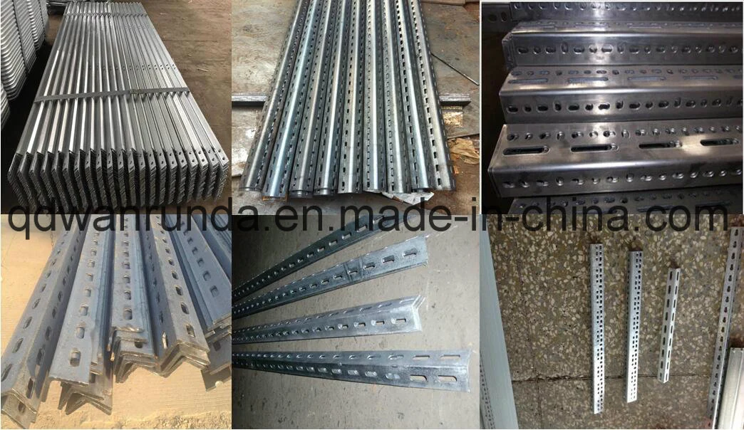 Punching and Cutting Angle Steel Bar