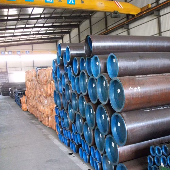  API 5L Rohr ASTM A53/A106 Gr.  B Nahtloses Rohr, Flussstahlrohr, schwarzes Stahlrohr