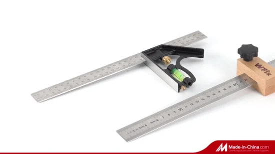 Metrisches Aluminiumlineal in L-Form, Winkelmesswerkzeuge