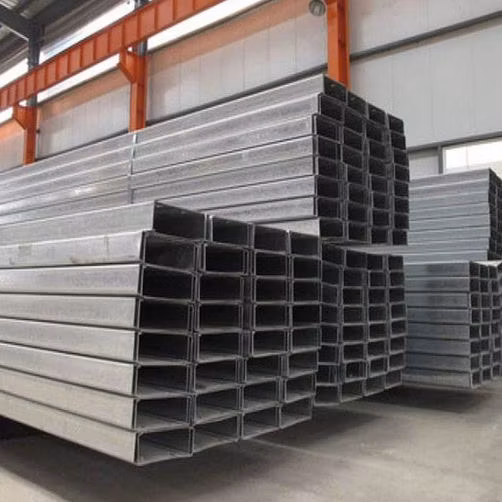 Hochwertige 201 202 304 304L-Stahlprofile, perforierte Edelstahlkanäle, Preis für C-Kanal-C-Profilpfetten, kaltgewalzter, verzinkter C-Kanalstahl