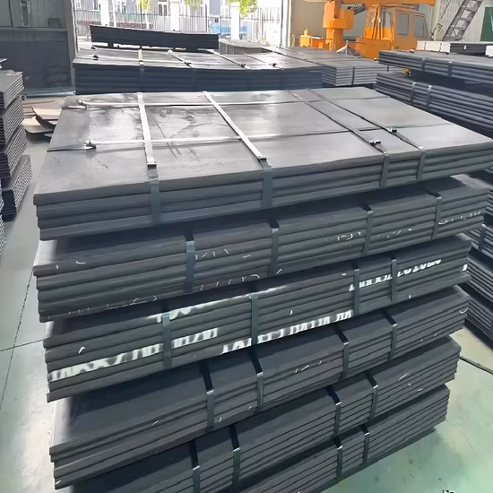 China Mill Factory (ASTM A36, SS400, S235, S355, St37, St52, Q235B, Q345B) Warmgewalzte Ms-Mild-Kohlenstoffstahlplatte für Baumaterialien und Konstruktion